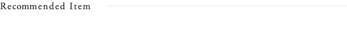 Recommended Item